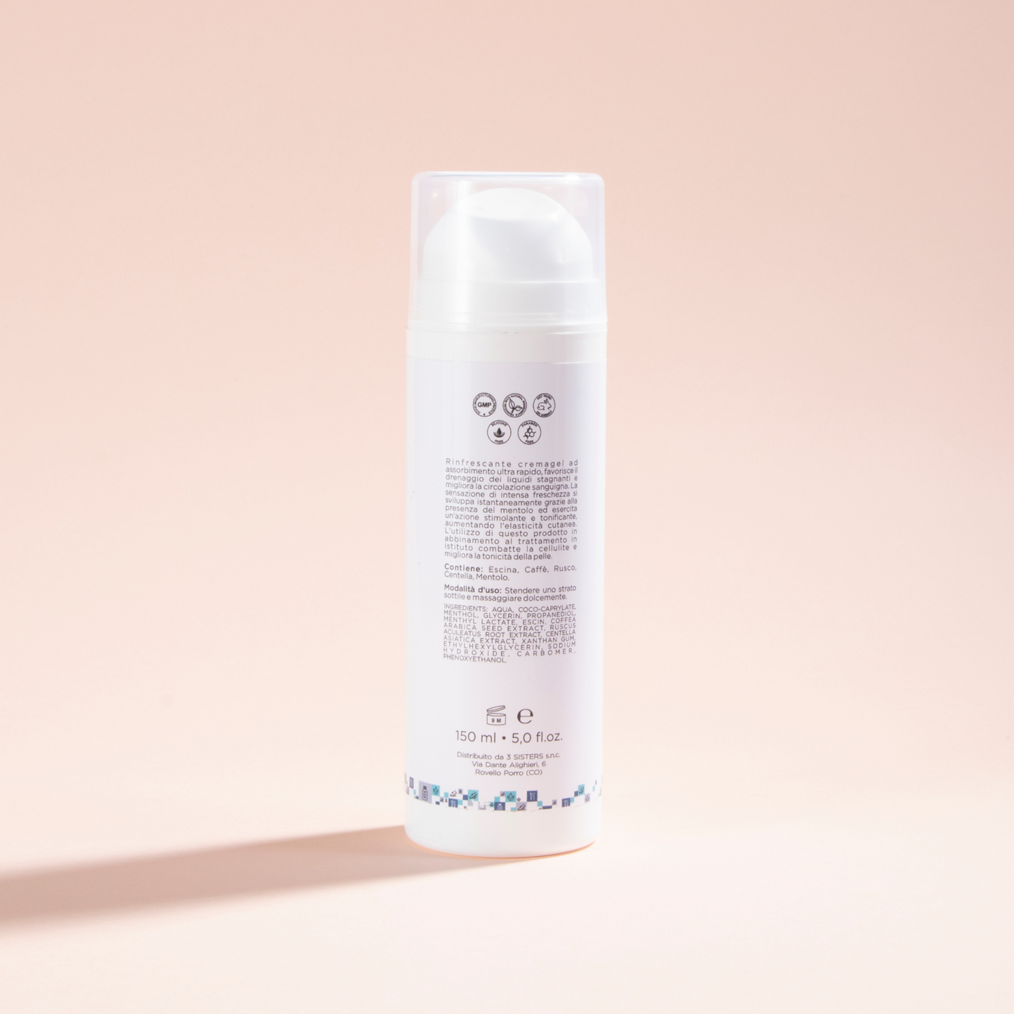 Crema ultrafredda drenante